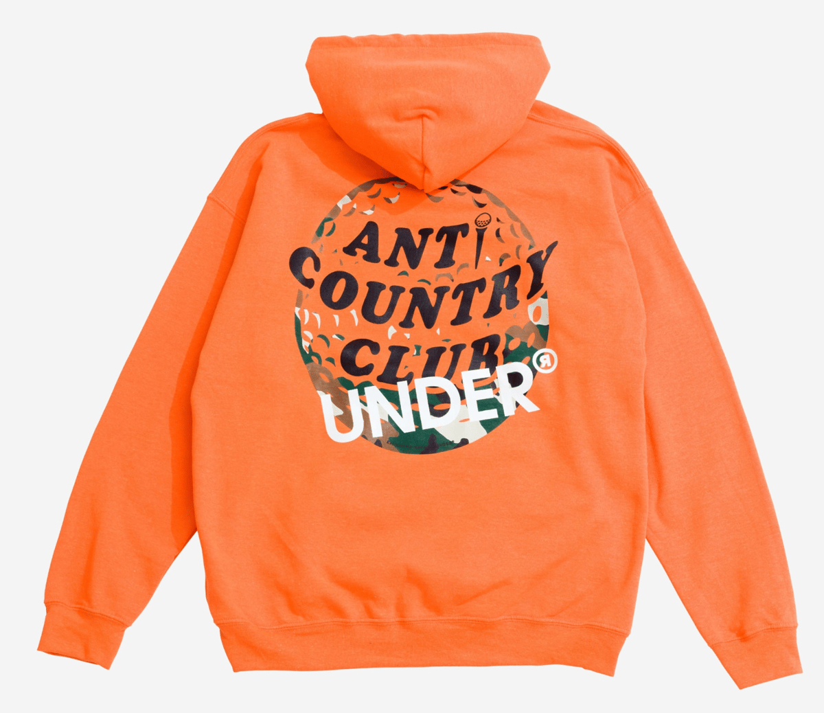 Anti Country Club Sweat Hoodie | Orange Sweatshirts [2024] | Waterman Golf